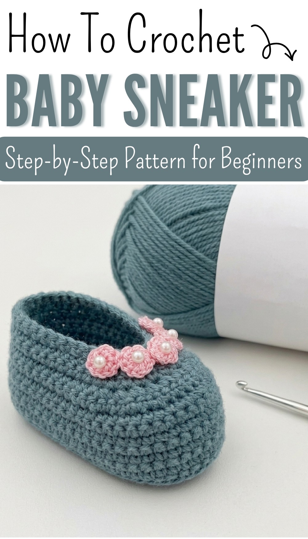 CROCHET BABY SNEAKER 8