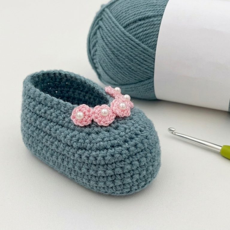 CROCHET BABY SNEAKER 9