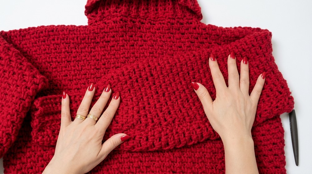 CROCHET SWEATER TUTORIAL CROCHET SWEATER 7