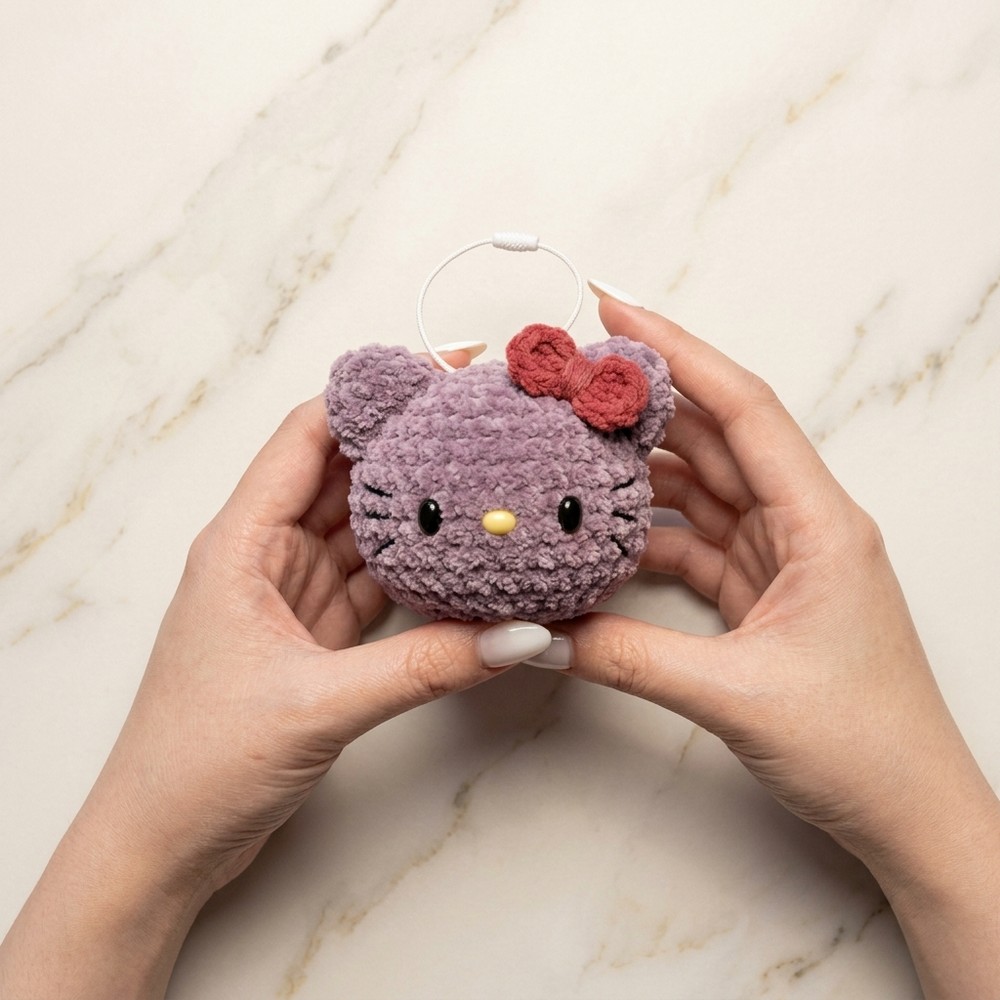 Crochet Hello Kitty Plushie Free Pattern & Beginner Friendly! 8