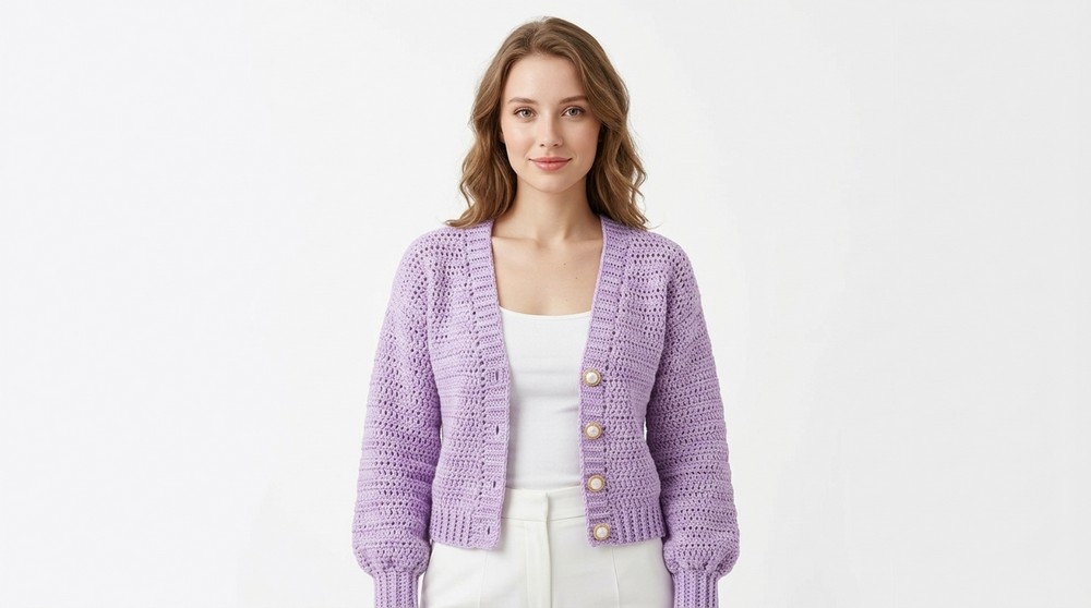 Crochet Tutorial - Adora Cardigan 2