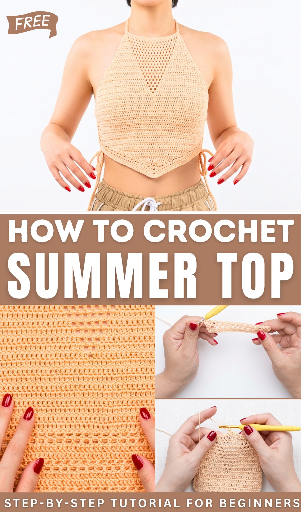 Crochet summer top 1