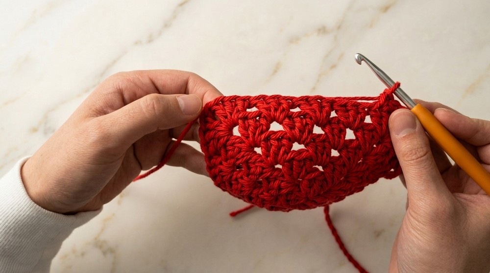 Easiest crochet bikini tutorial (I swear) - Step by Step crochet tutorial 5