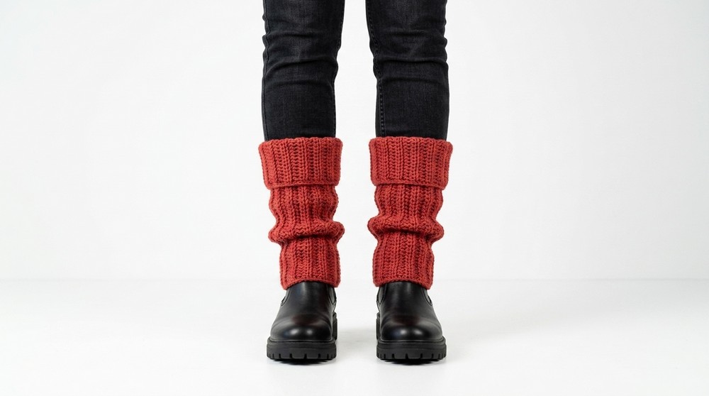 Easy Crochet Leg Warmers - Quick Tutorial for Beginners 2