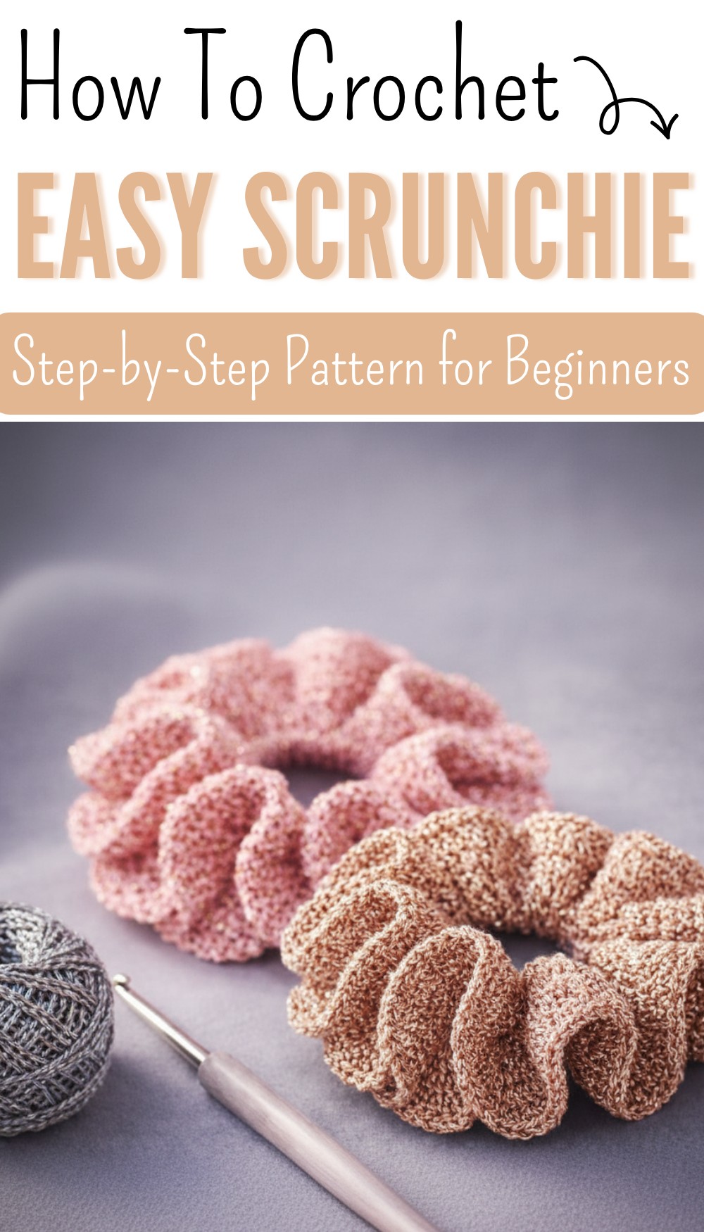 Easy Crochet Scrunchie The Perfect Handmade Gift 8