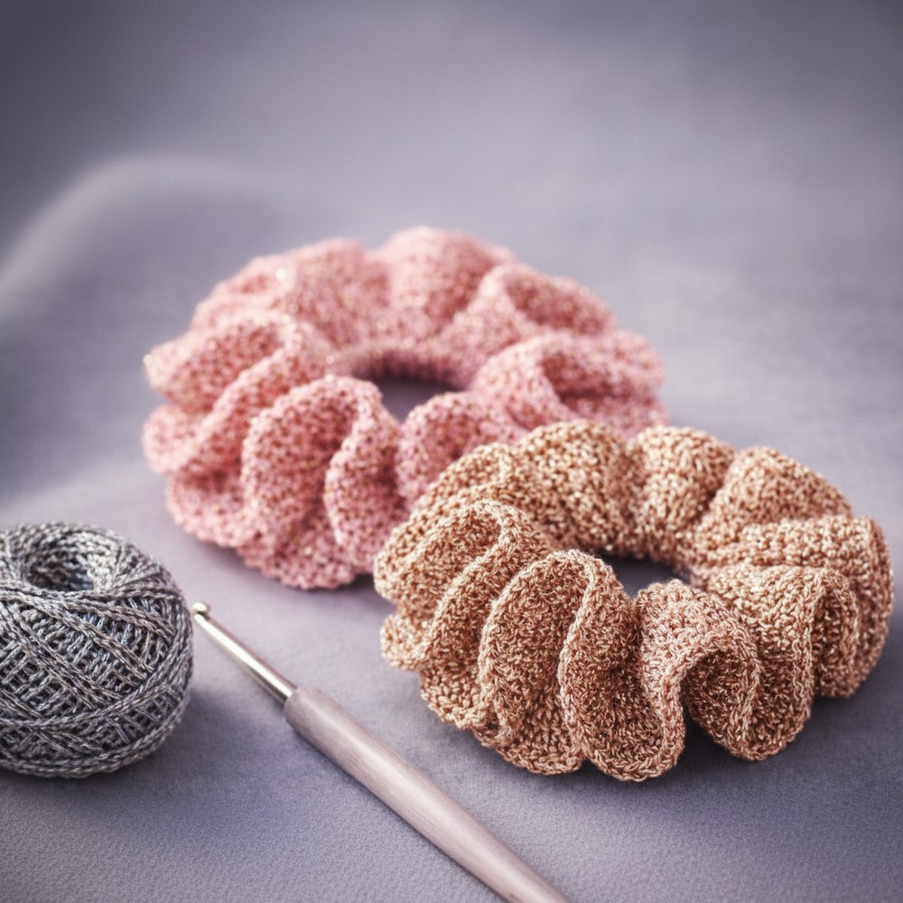Easy Crochet Scrunchie The Perfect Handmade Gift 9