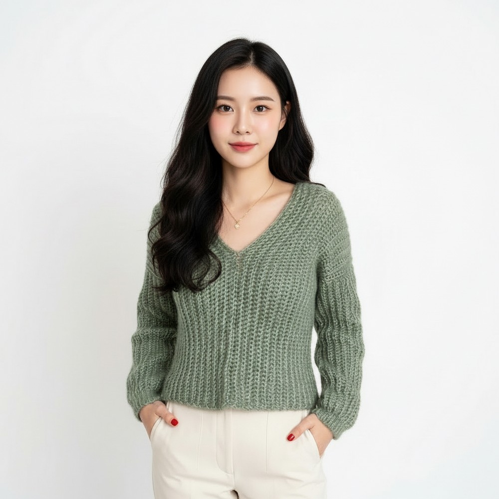 Easy and elegant crochet sweater (step-by-step tutorial) 8