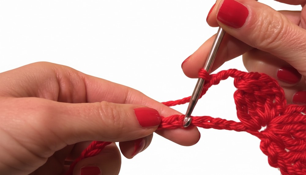How to Crochet Lacy Leaves Spring Scarf, Advanced Beginners 6