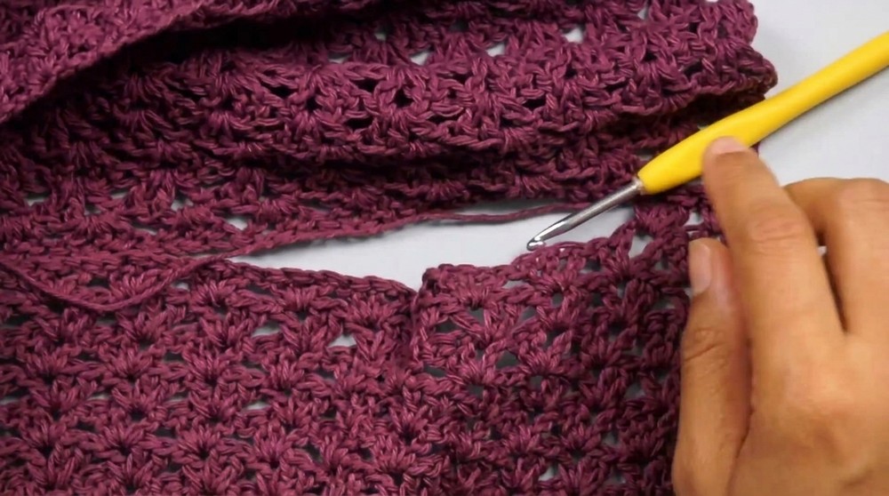 How to Crochet a Bolero for Beginners Step by Step 6
