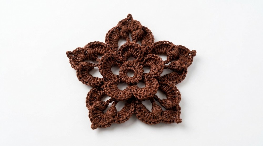 Irish Crochet Flower 2