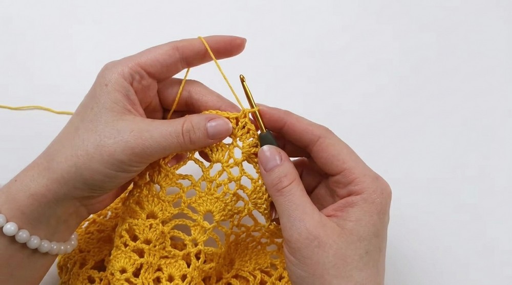 LOVE&LACE TEE How to crochet Step by Step Tutorial 7