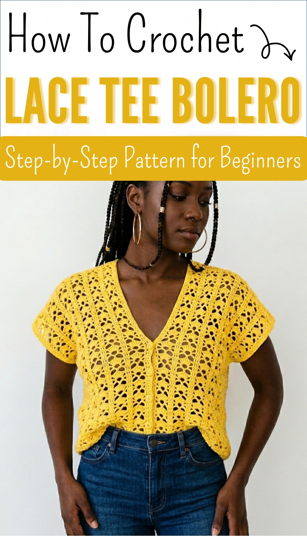 LOVE&LACE TEE How to crochet Step by Step Tutorial 8