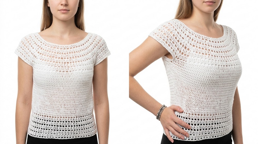 Maglia Wendy top down rotonto 2