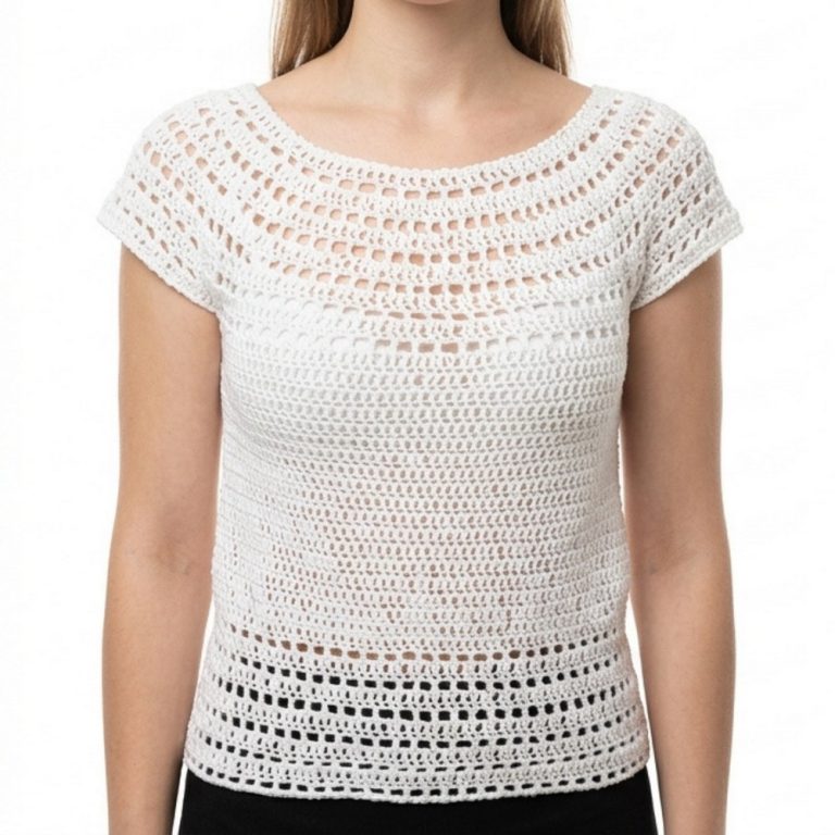 Maglia Wendy top down rotonto 8