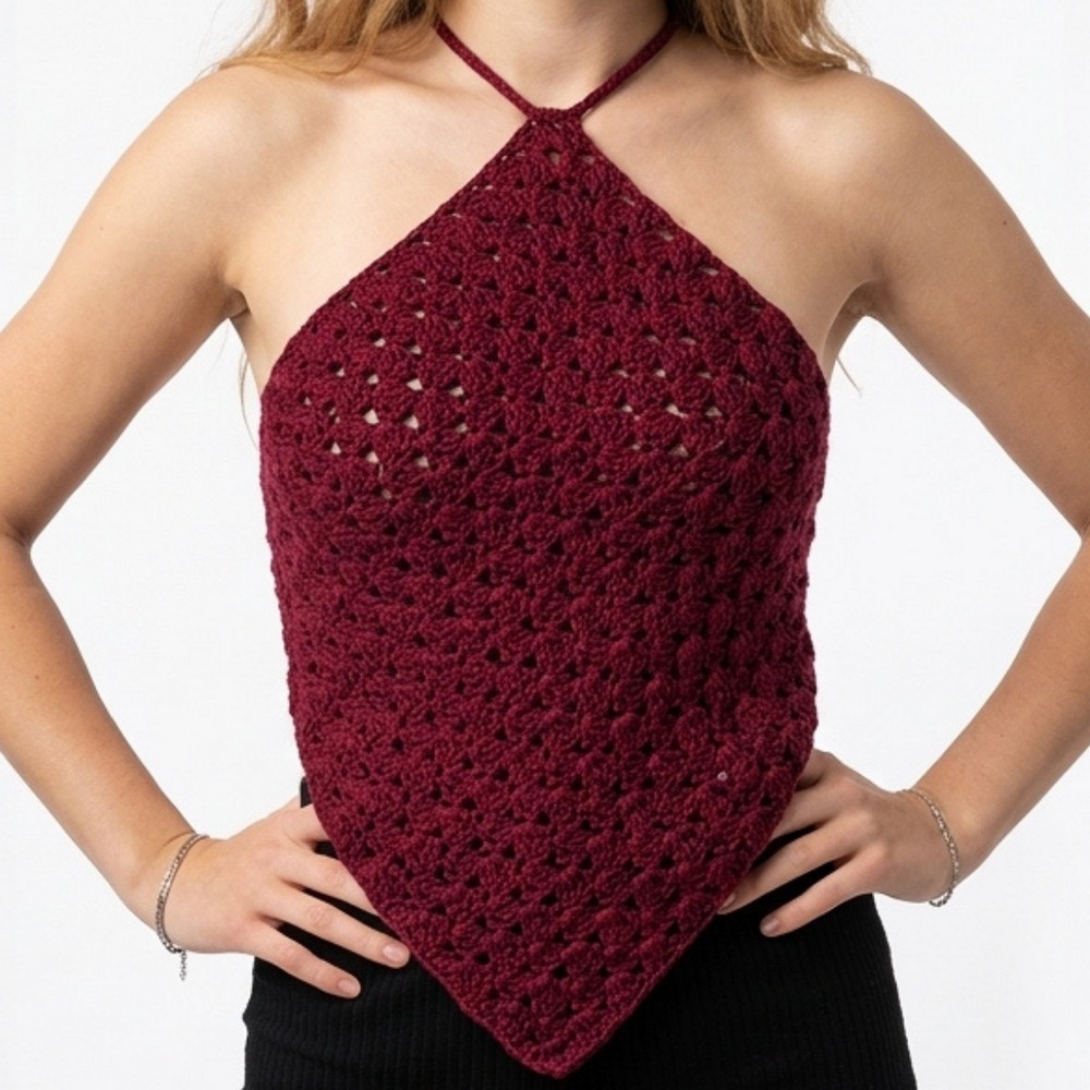 Make your own crochet top in no time! Quick, easy, and perfect for summer. 8