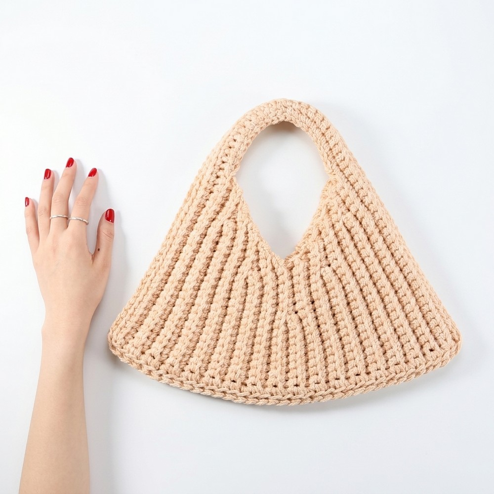 Pleated Tote Bag Made with Backstitch 9