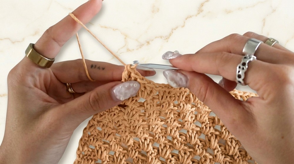 Polo Shirt CROCHET TUTORIAL by belina beginner friendly one stitch dc only 4
