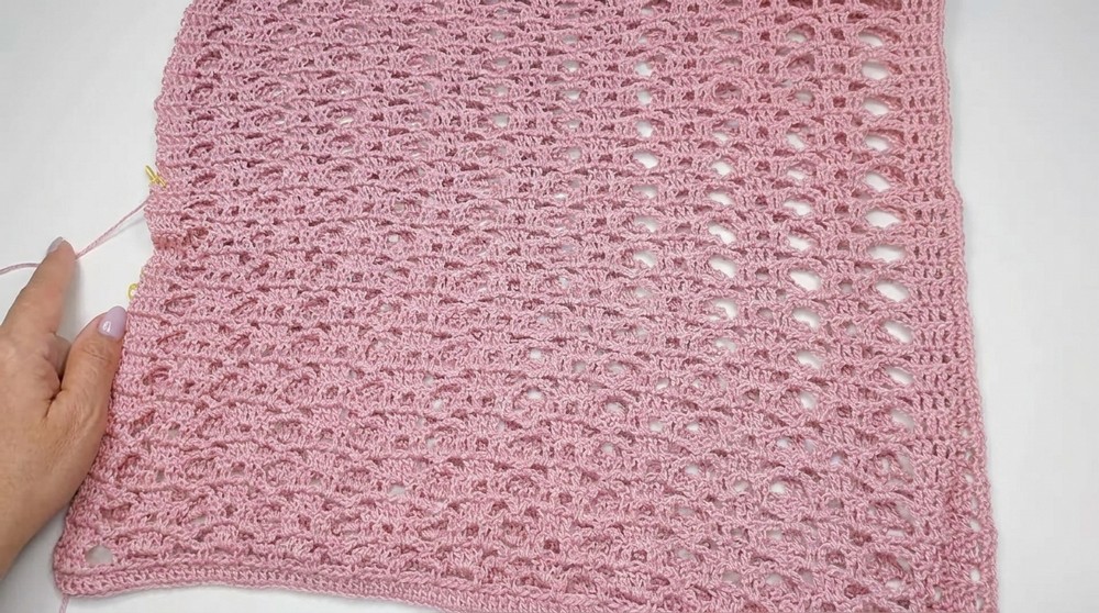 SIDE KNOT CROCHET TOP 6