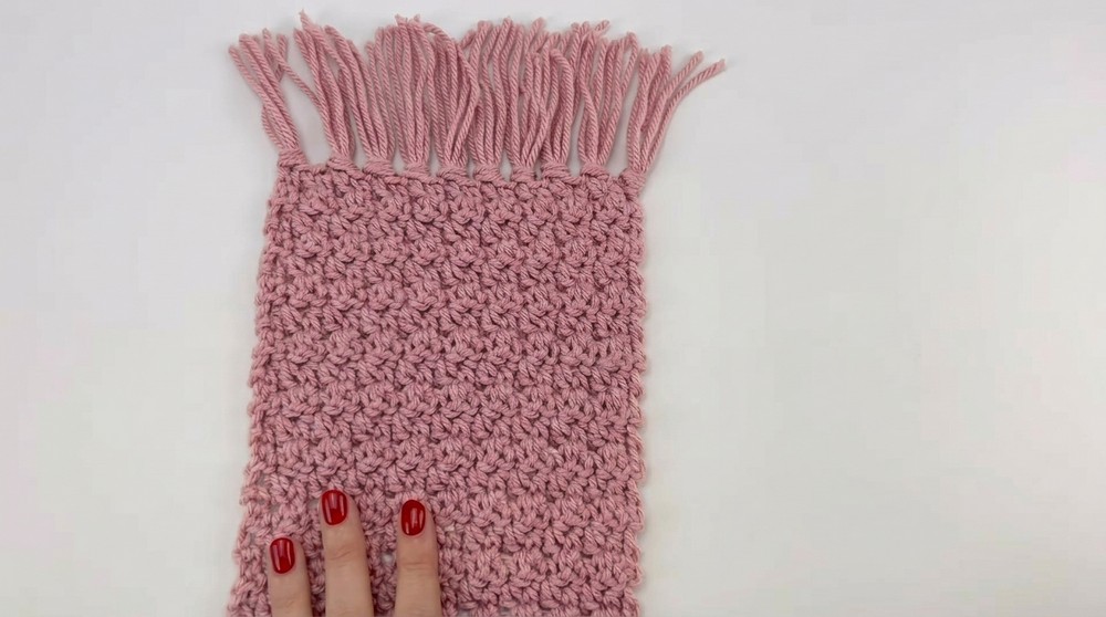 Simple Crochet Scarf for Women Easy Scarf Crochet Pattern 6