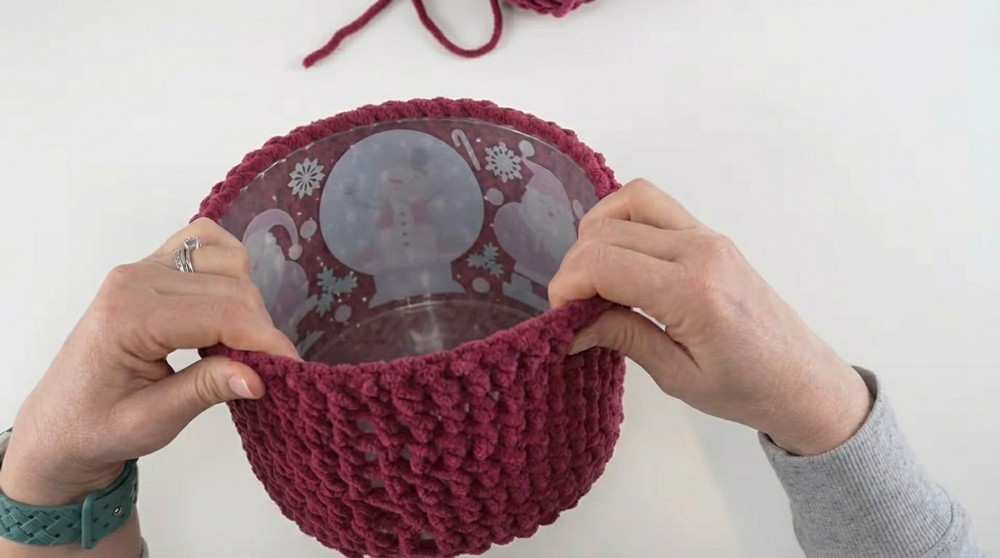 Spring Floral CROCHET BASKET (Cute Easter DIY!) 5