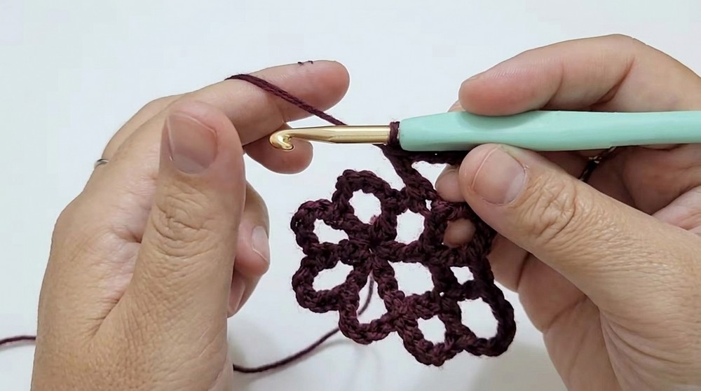 Super easy to make hexagonal crochet kimono 4