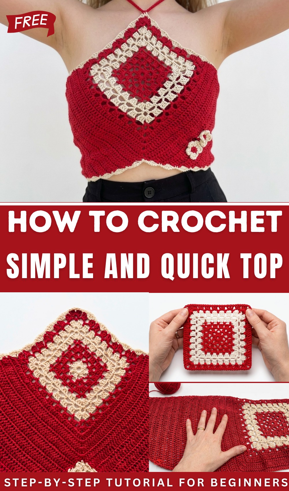 Tutorial Crochet Alba Top 1