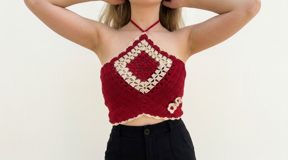 Tutorial Crochet Alba Top 2