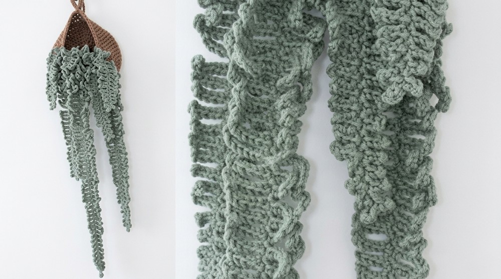 Very Easy Crochet Fern 2