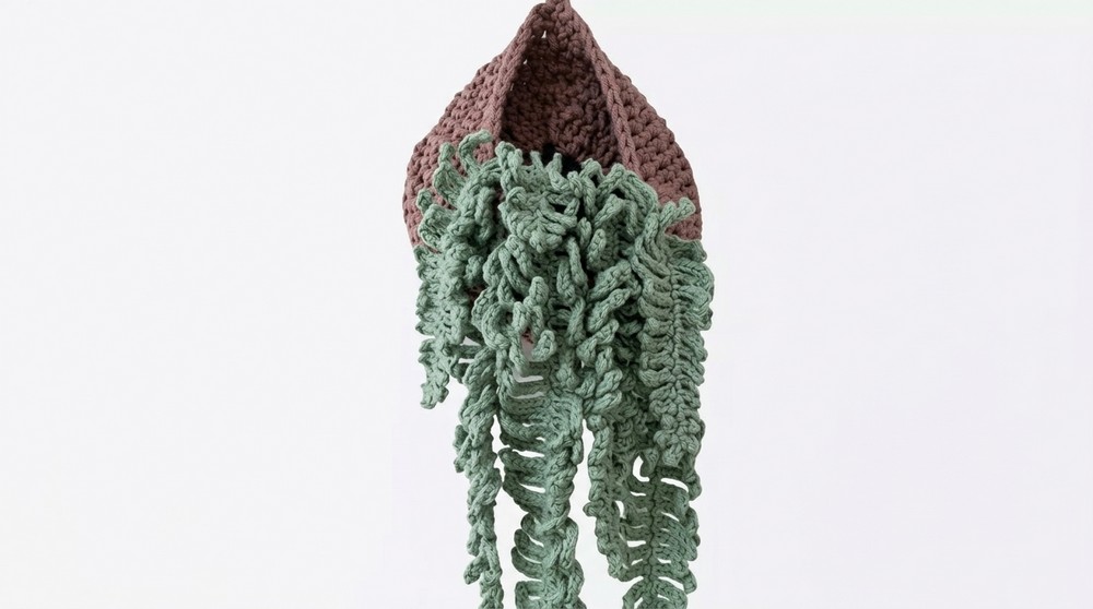 Very Easy Crochet Fern 7