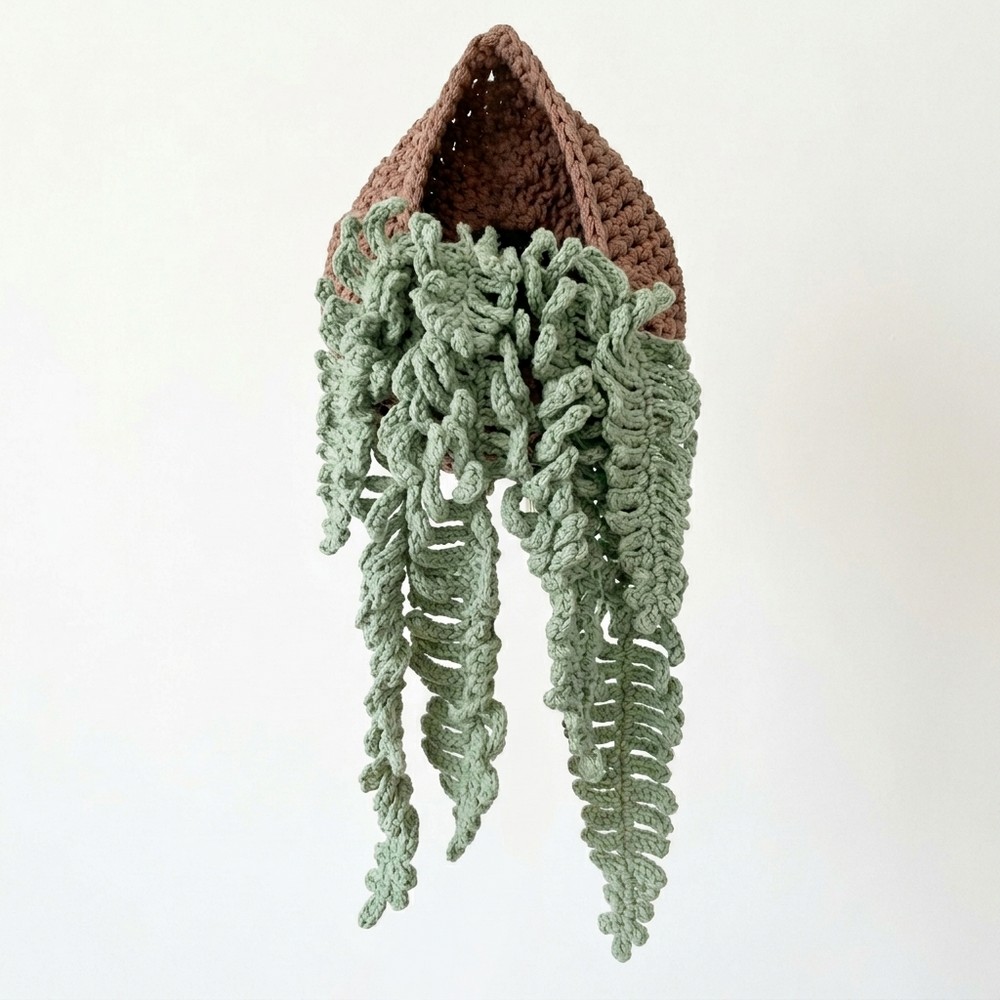 Very Easy Crochet Fern 9