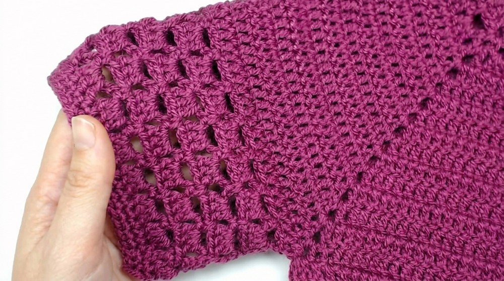 Very simple crochet jacket 6