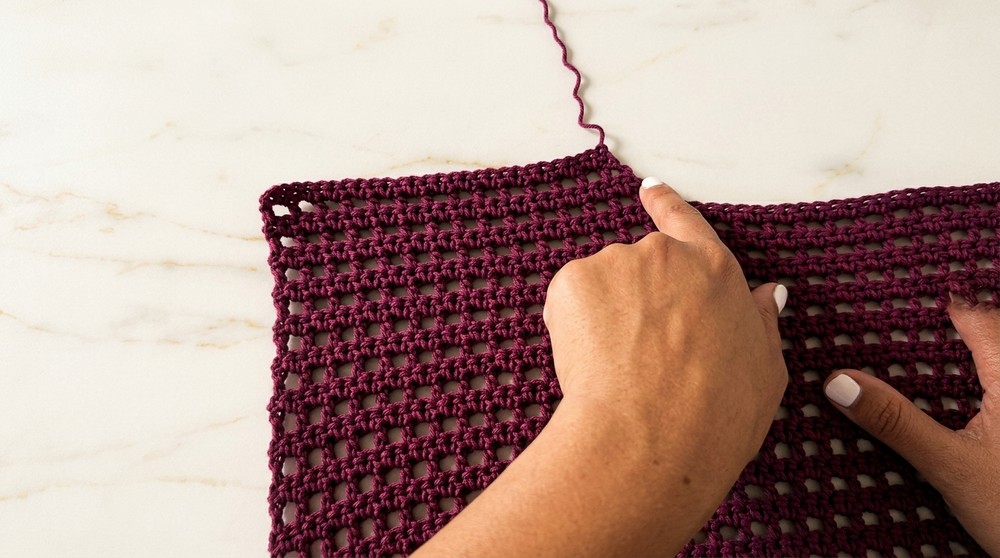 Wren Rattan Top FREE Crochet Pattern Video Tutorial 5