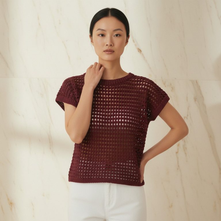 Wren Rattan Top FREE Crochet Pattern Video Tutorial 9