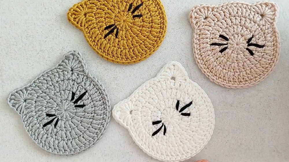 Adorable Cat Coasters
