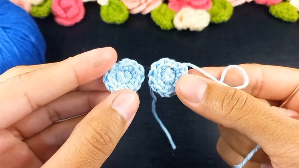Crochet Cute owl Keychain