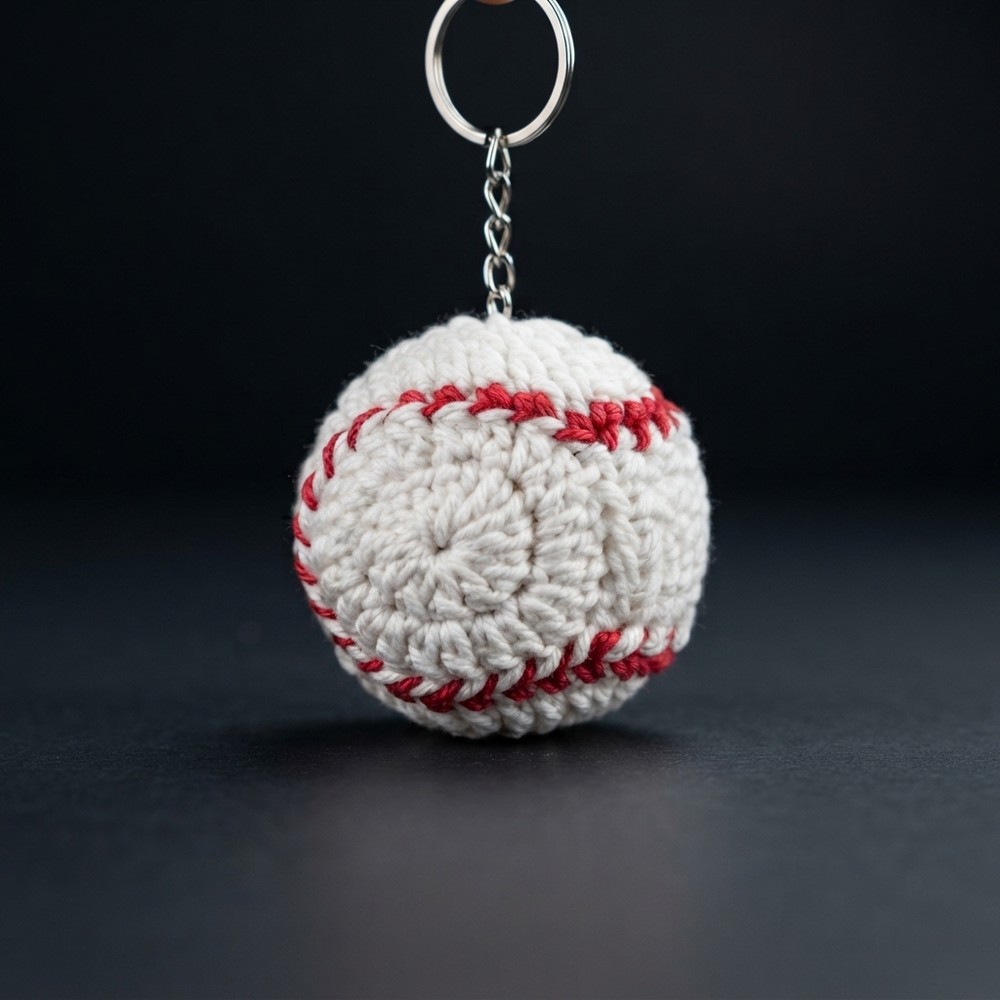 Crochet Cutest Ball Keychain Pattern (3)