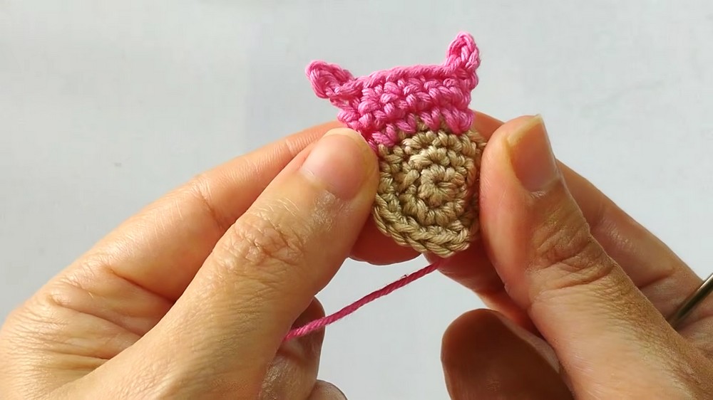 Crochet Owl Earrings Complete Step-by-Step for Beginners (4)