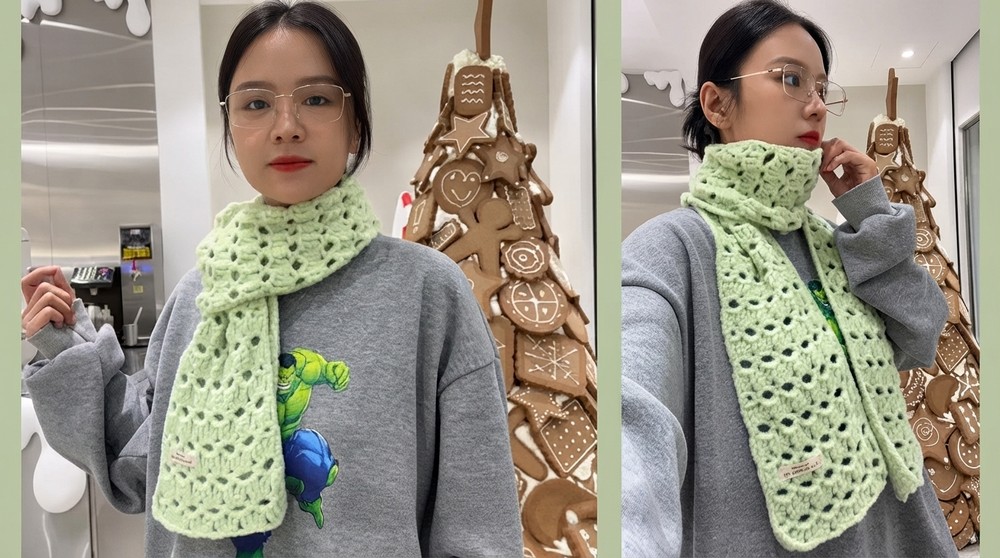 Crochet Scarf – Handmade Scarf Gift for Your Loved One (7)