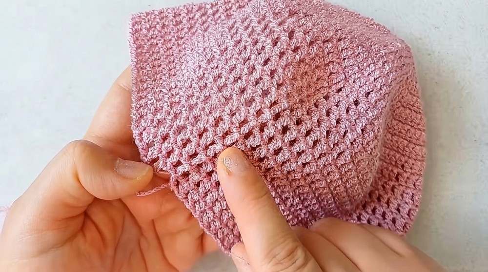 Easy Crochet Sequin Beanie Hat Tutorial