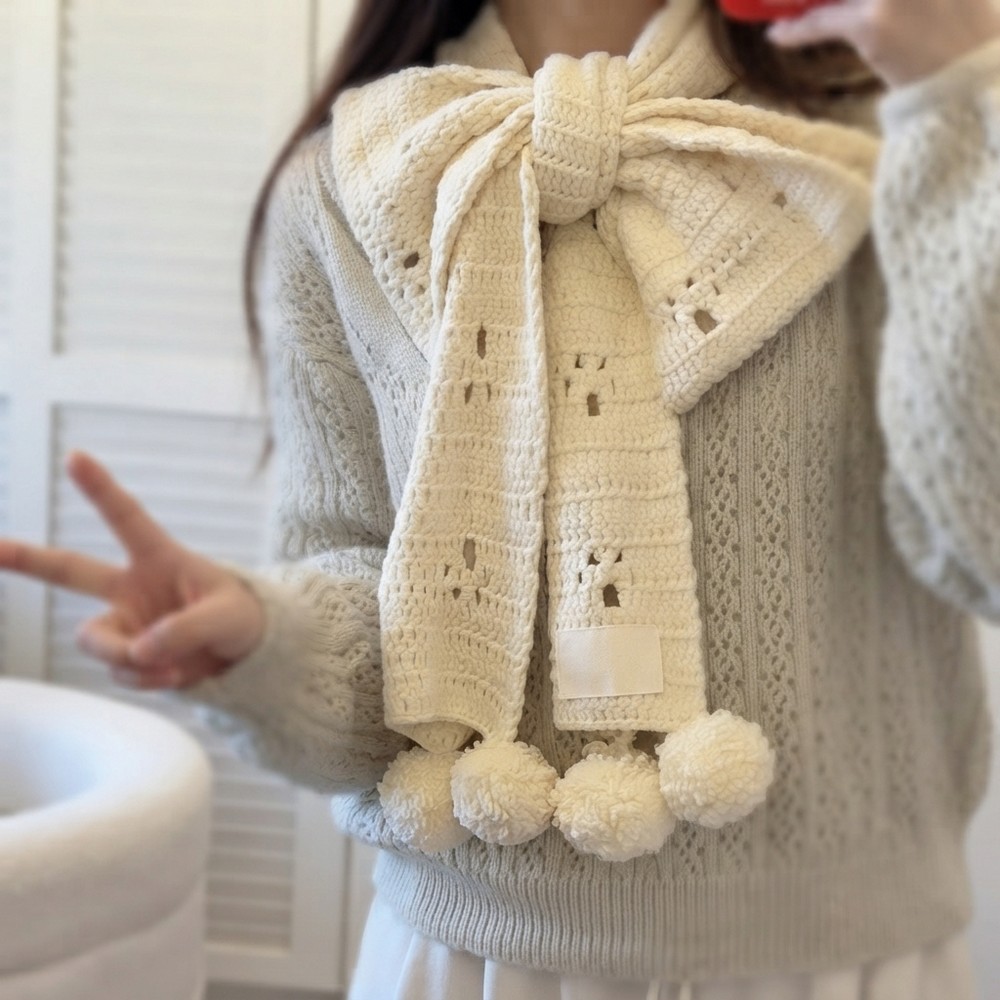 Handmade Cat Paw Scarf (9)