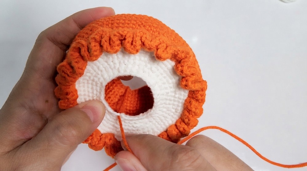 How to Crochet a Lucky Charm Bag for Your Car Lucky Crochet 7