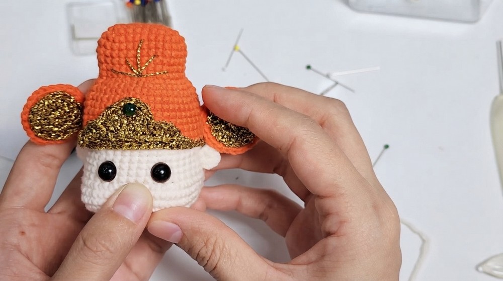 How to Crochet a Lucky Charm Bag for Your Car Lucky Crochet 8