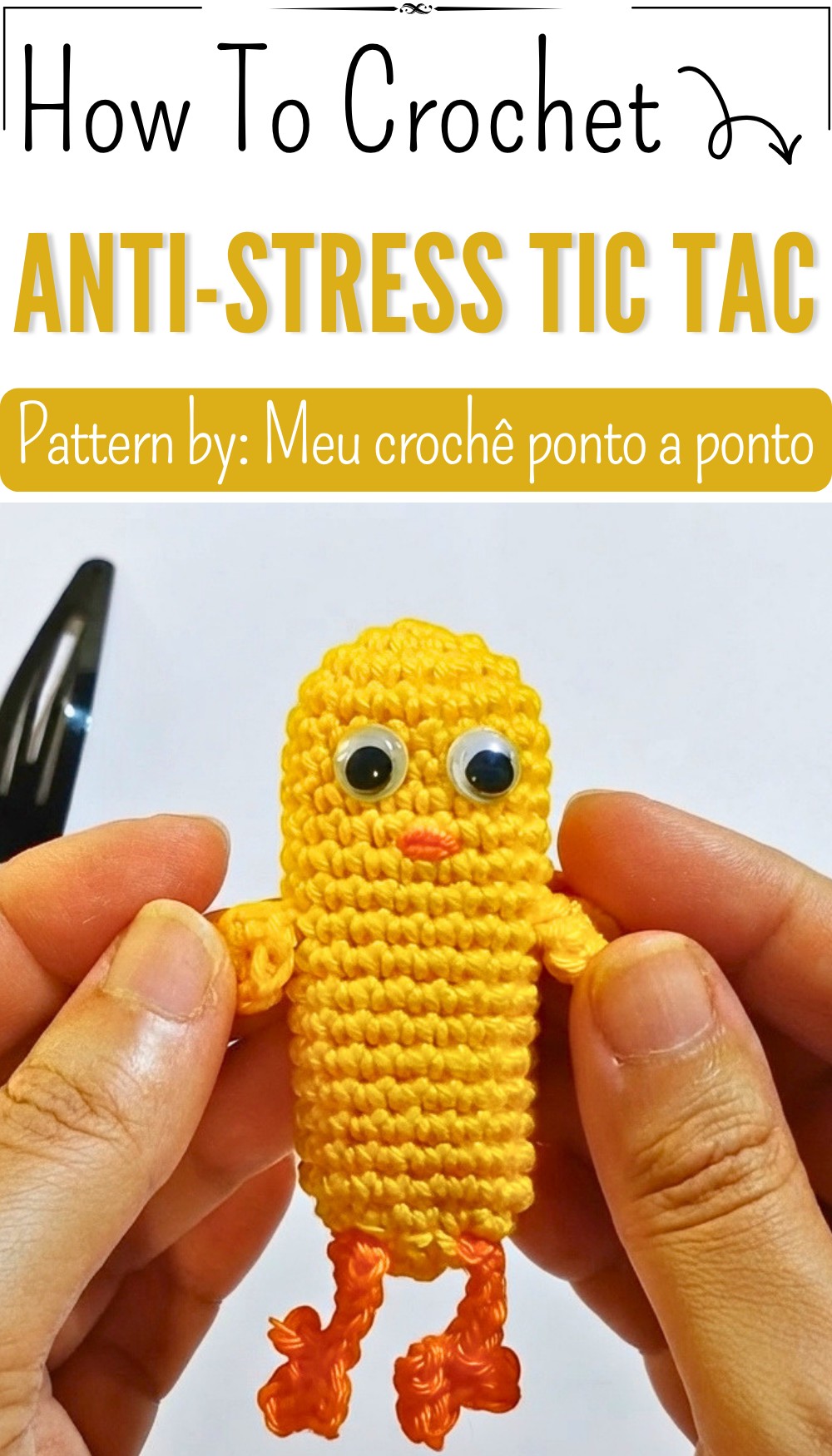 It went viral! Anti-stress tic tac amigurumi Make it now! 7