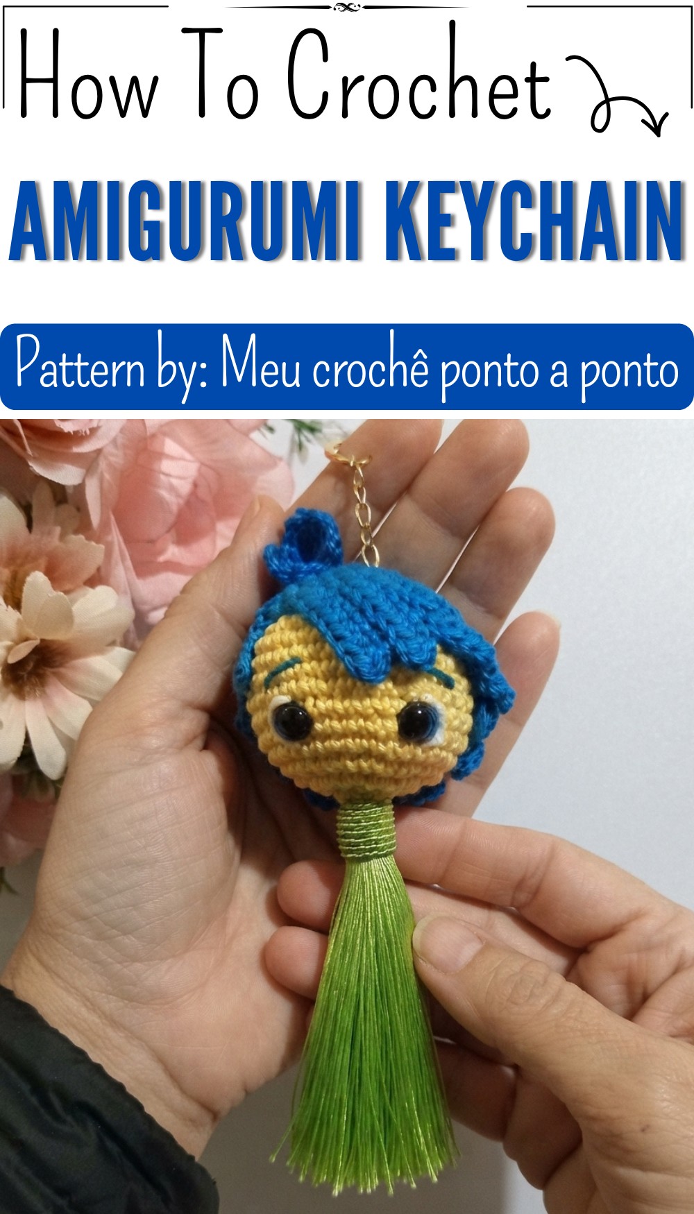 Joyful Amigurumi Keychain 8