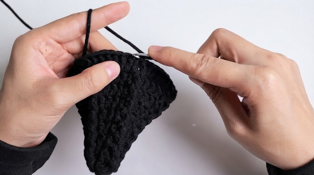 Super Easy Crochet Elf Hat Tutorial Crochet Elf Hat Tutorial (4)
