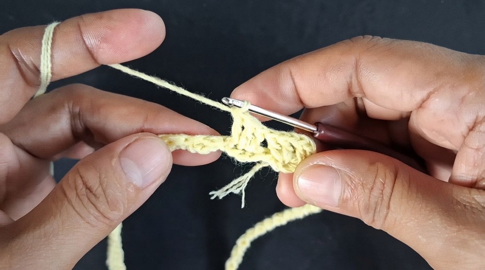 Crochet Summer Dress Tutorial Pineapple Stitch Dress Step by Step 3