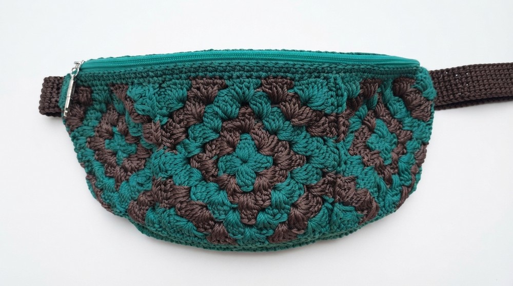How to Crochet Fanny Pack From Granny Square