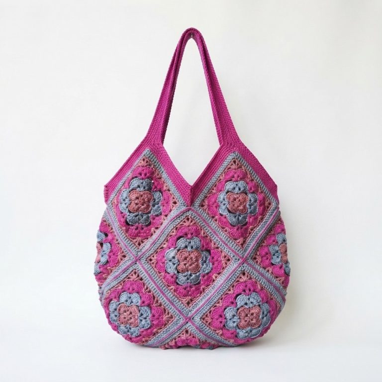 How to Make a Super Beautiful Crochet Shoulder Bag