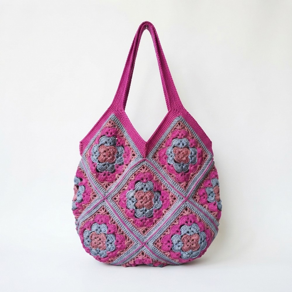 How to Make a Super Beautiful Crochet Shoulder Bag