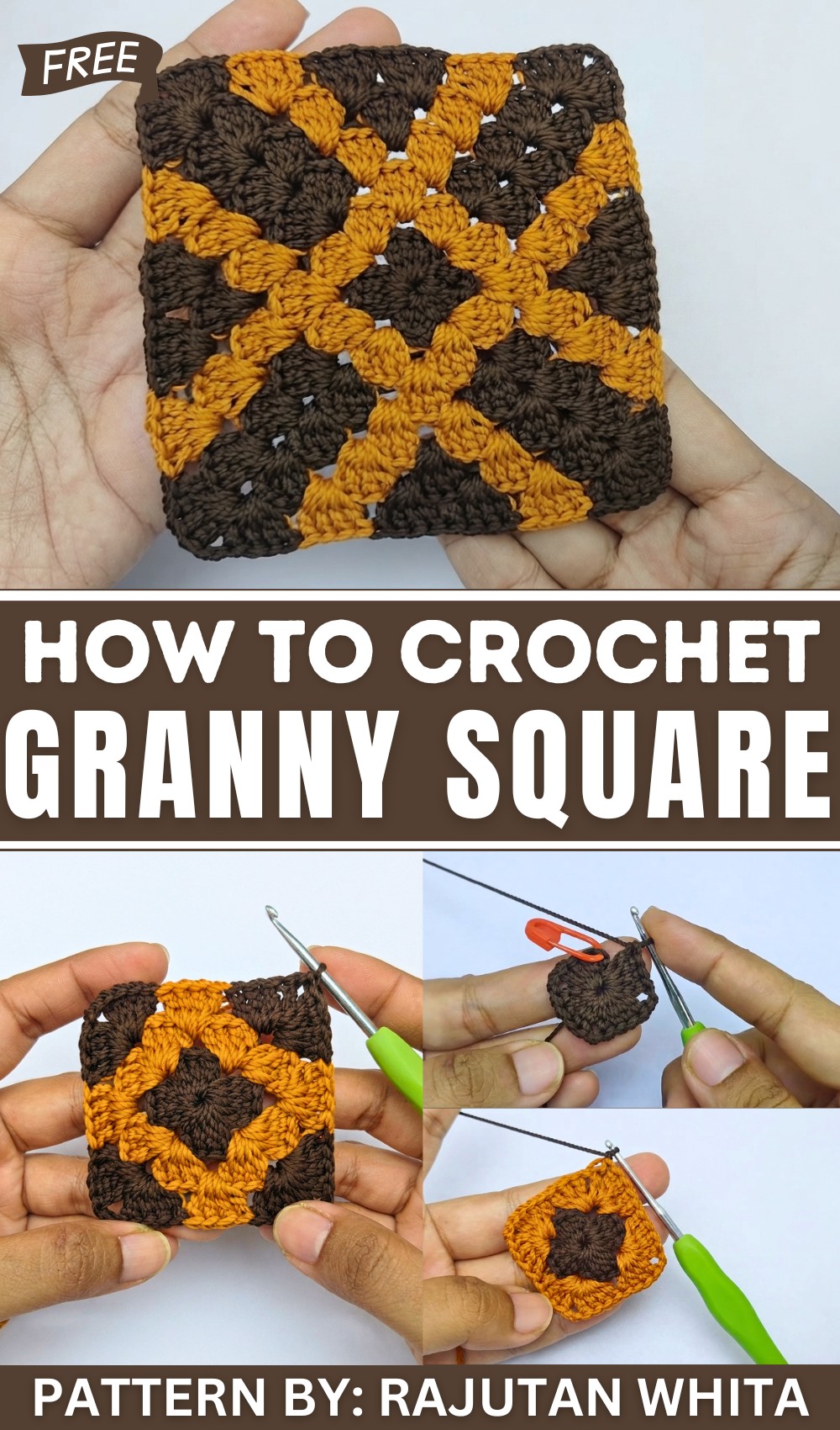 SUPER AMAZING CROCHET GRANNY SQUARE FOR BEGINNERS